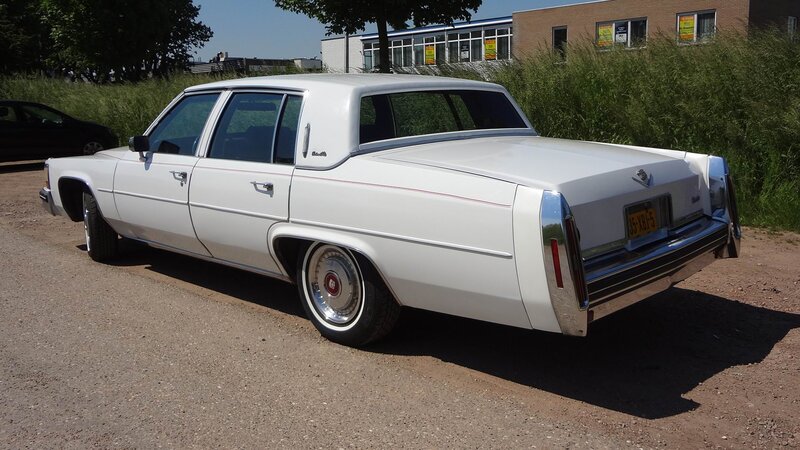 White Cadillac Sedan — Calm
