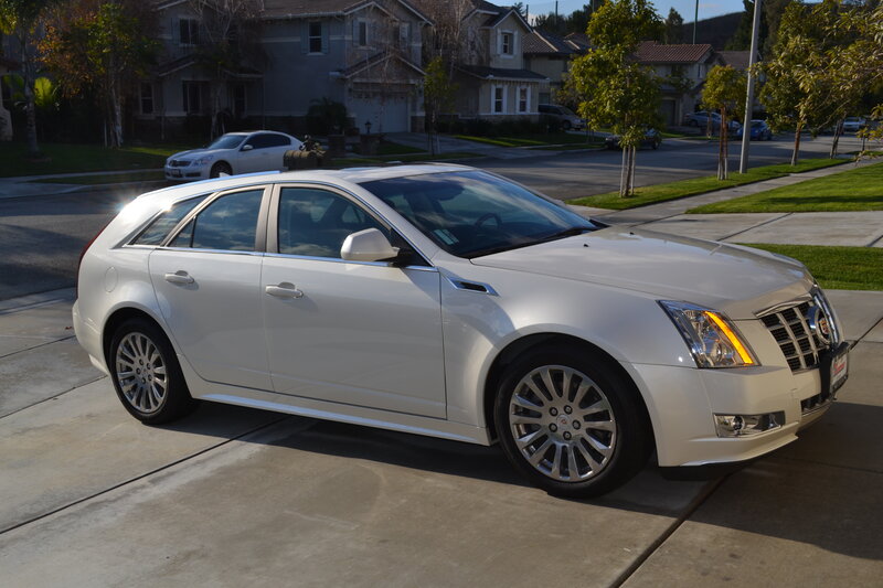 White Cadillac Wagon