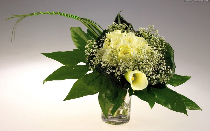 White Calla Lily Bouquet