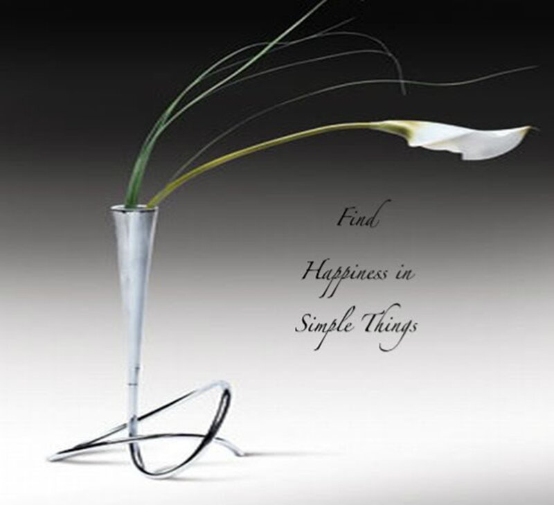 White Calla Lily in Vase