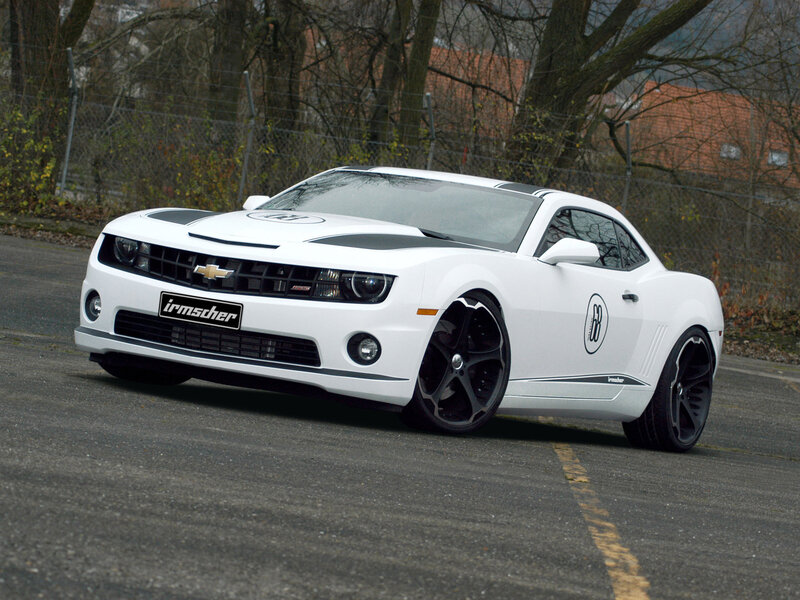 White Camaro Car — Neutral, Autumn, Photograph