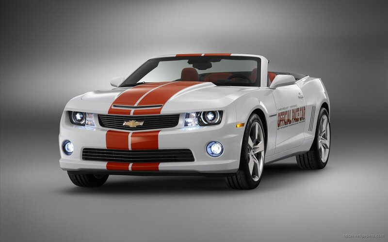 white camaro convertible
