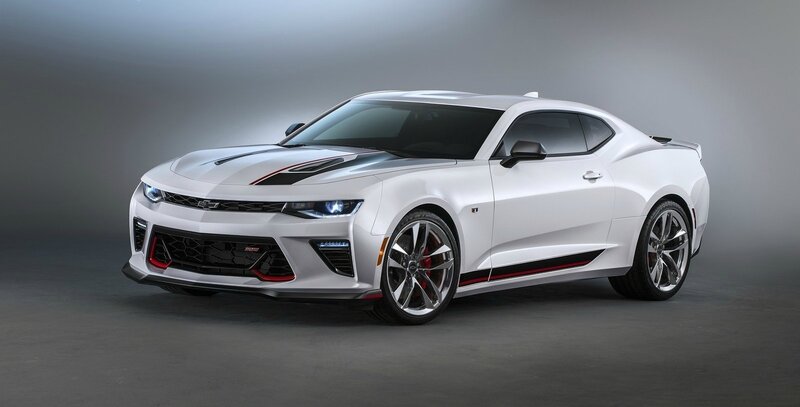 White Camaro Coupe