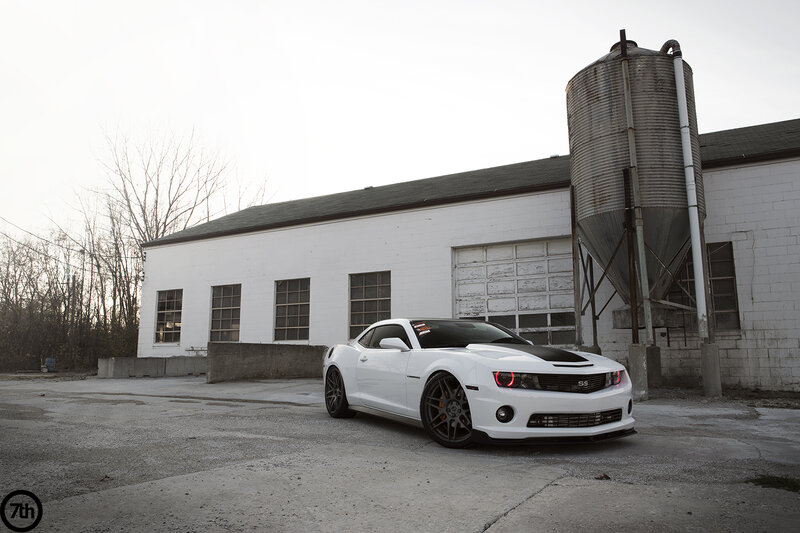 White Camaro Ss