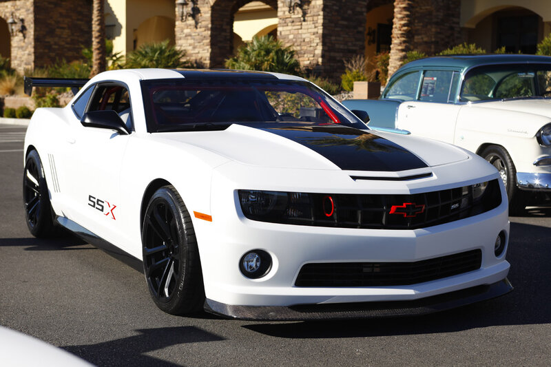 White Camaro Ssx