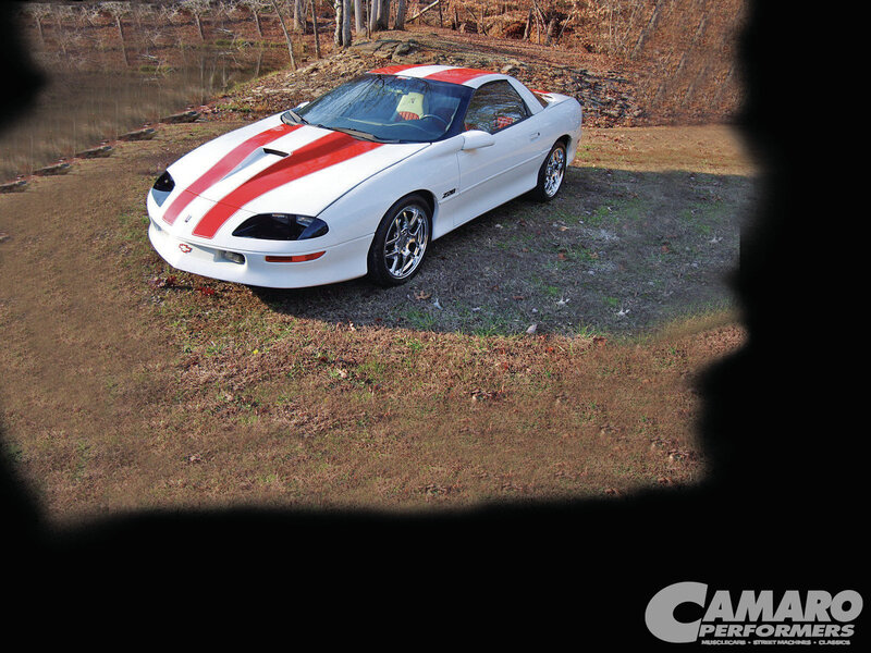 White Camaro Z28 — Calm