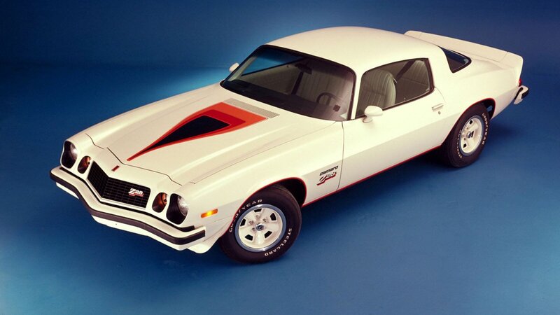White Camaro Z28 — Neutral