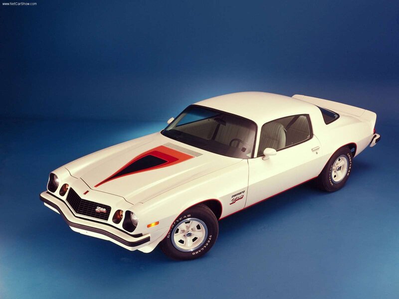 White Camaro Z28