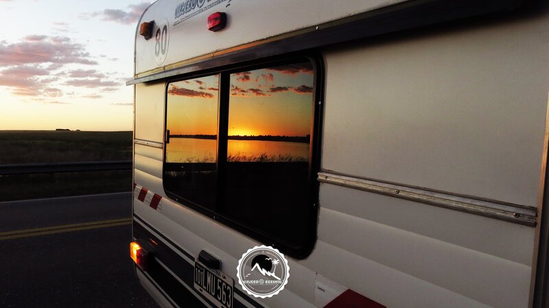 White Camper Van — Serene