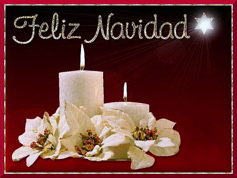 White Candles and Flowers