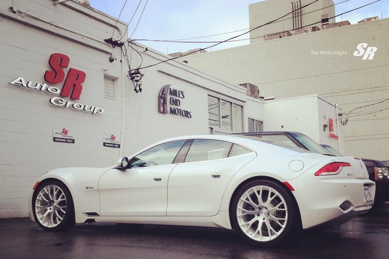 White car at SR Auto Group