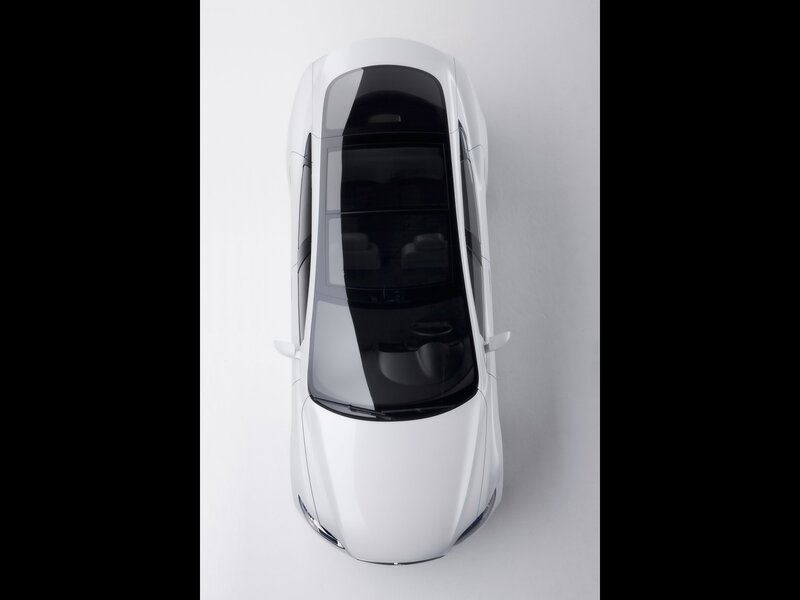 white car from top view