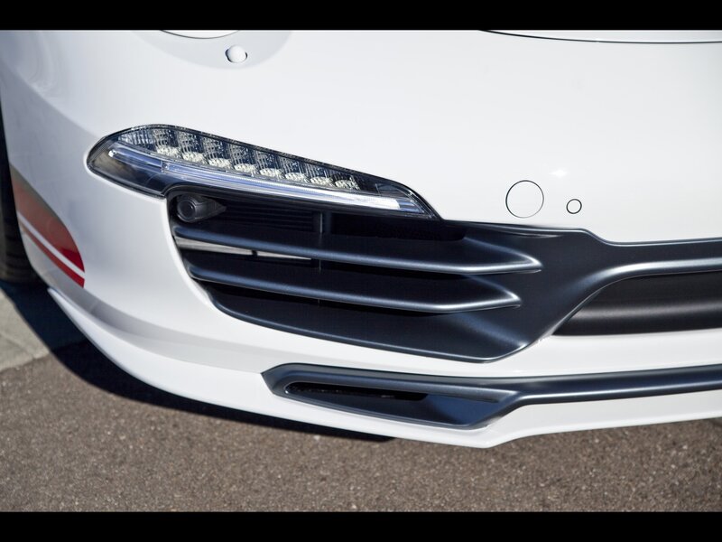 white car front bumper