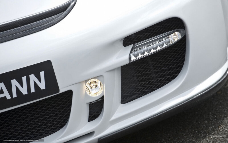 white car front bumper