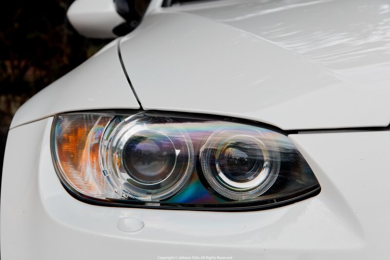 White Car Headlight — Neutral, Photograph, Car Body
