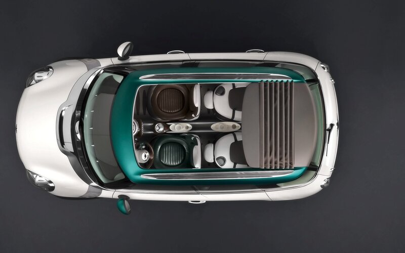 White Car Interior