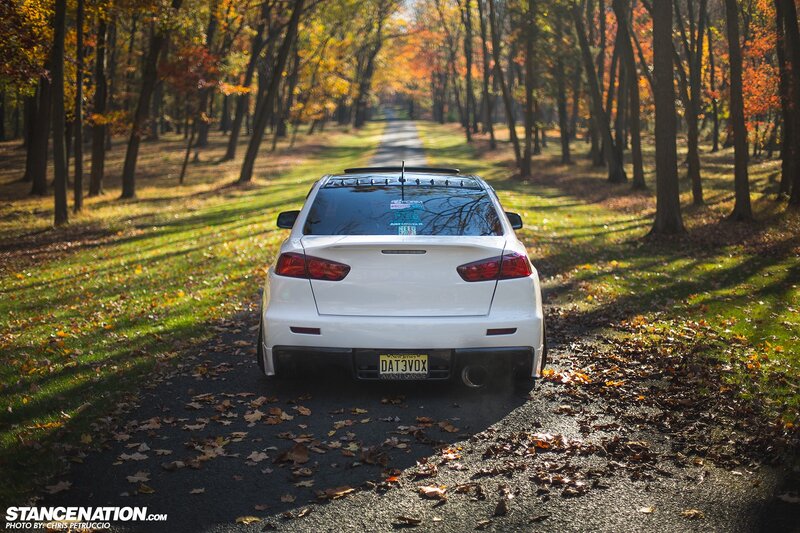 White Car on Road — Serene