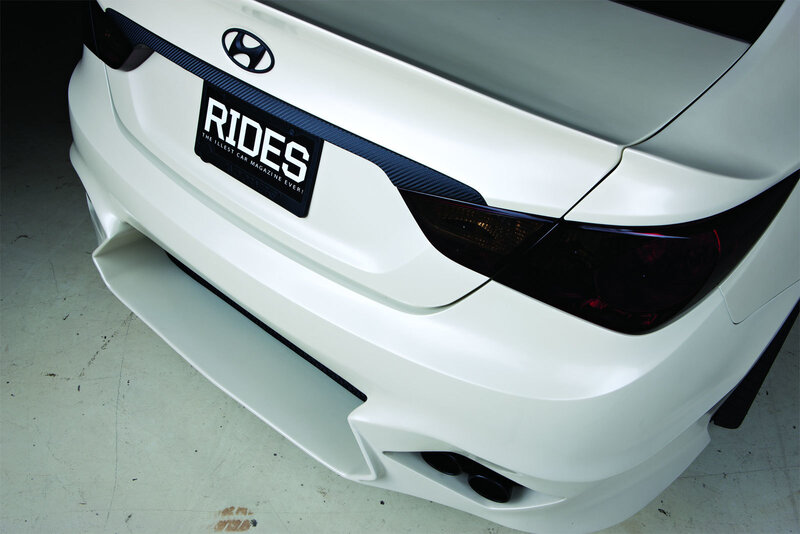 White Car Rear Bumper