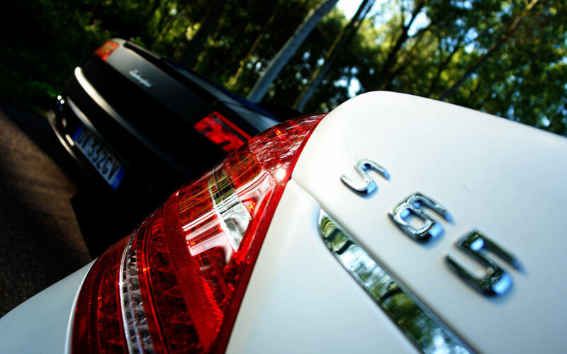 White Car Rear End