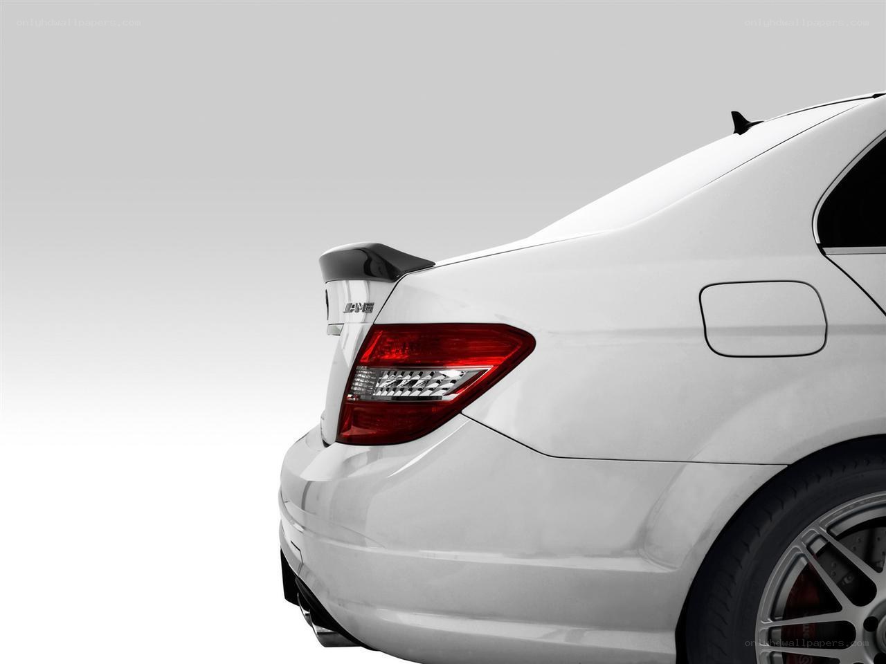 white car rear spoiler