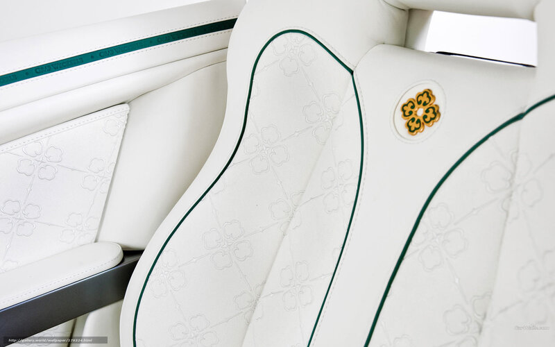 White Car Seats — Luxurious