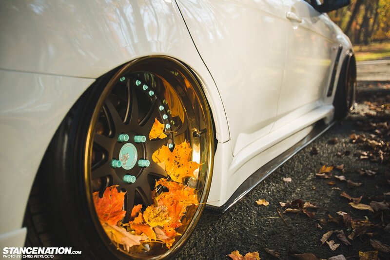 White Car Wheel — Calm