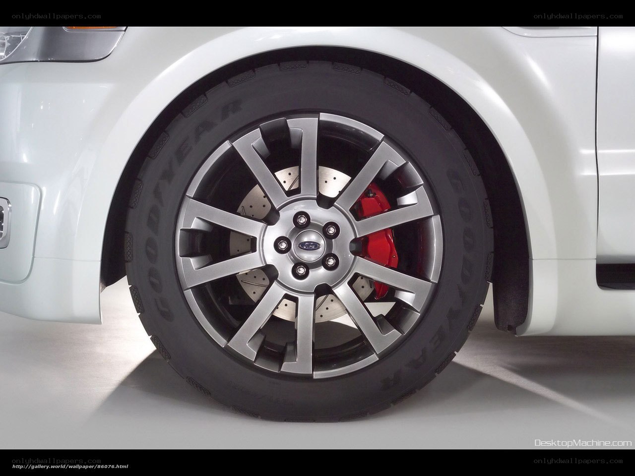 white car wheel detail