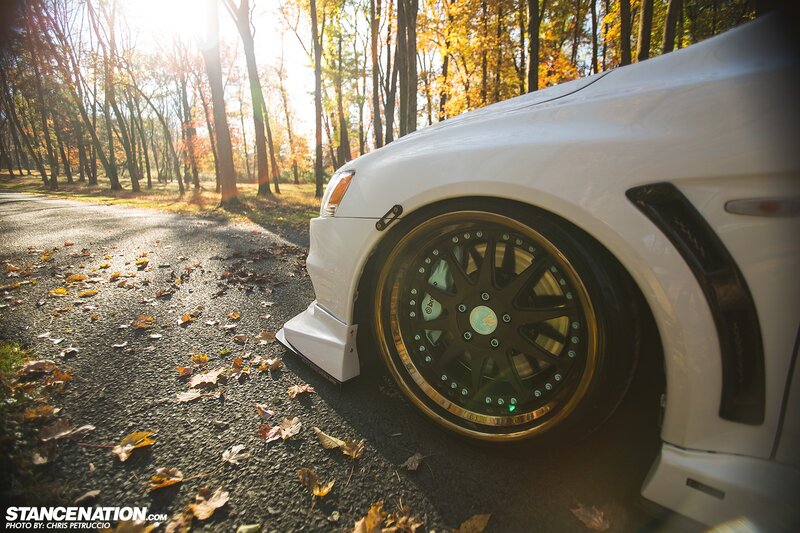 White Car Wheel — Serene