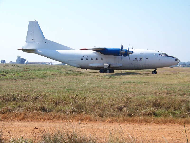 White Cargo Plane