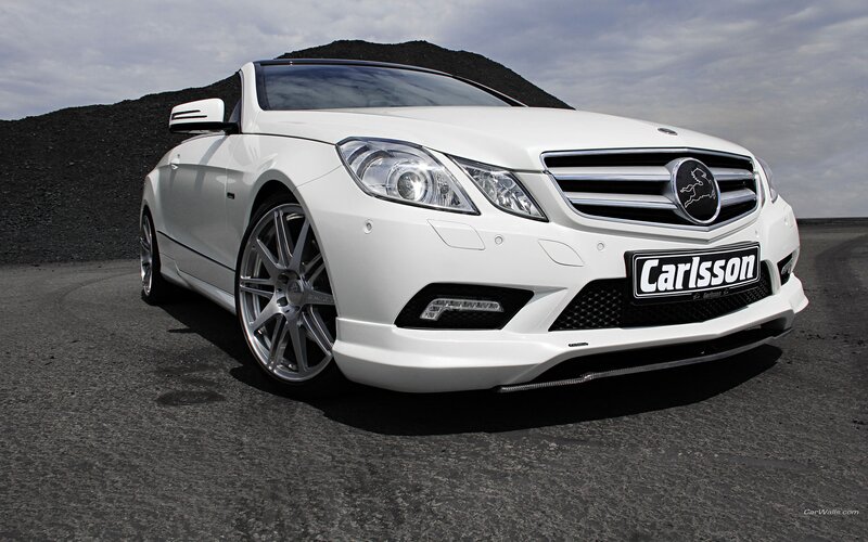 white carlsson mercedes-benz
