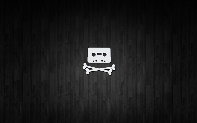 White Cassette and Bones