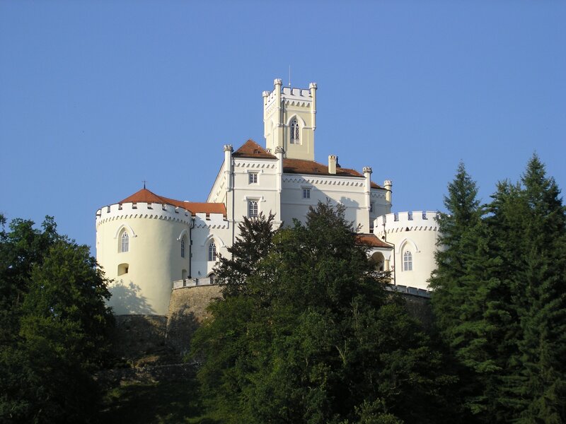 White Castle on Hill — Serene, Afternoon