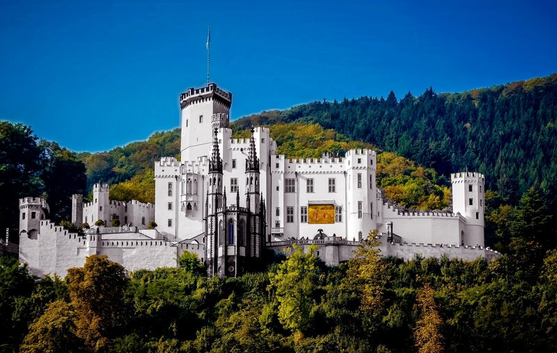 White Castle on Hill — Serene