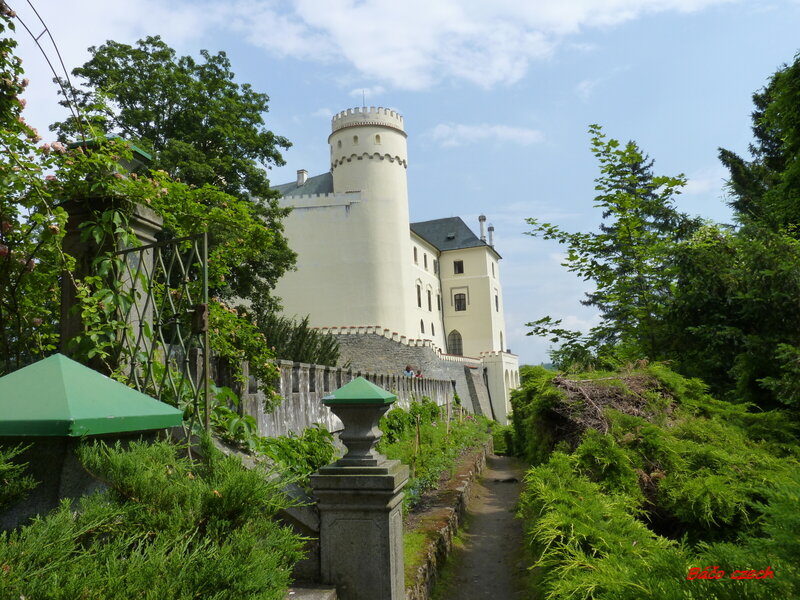 White Castle with Tower