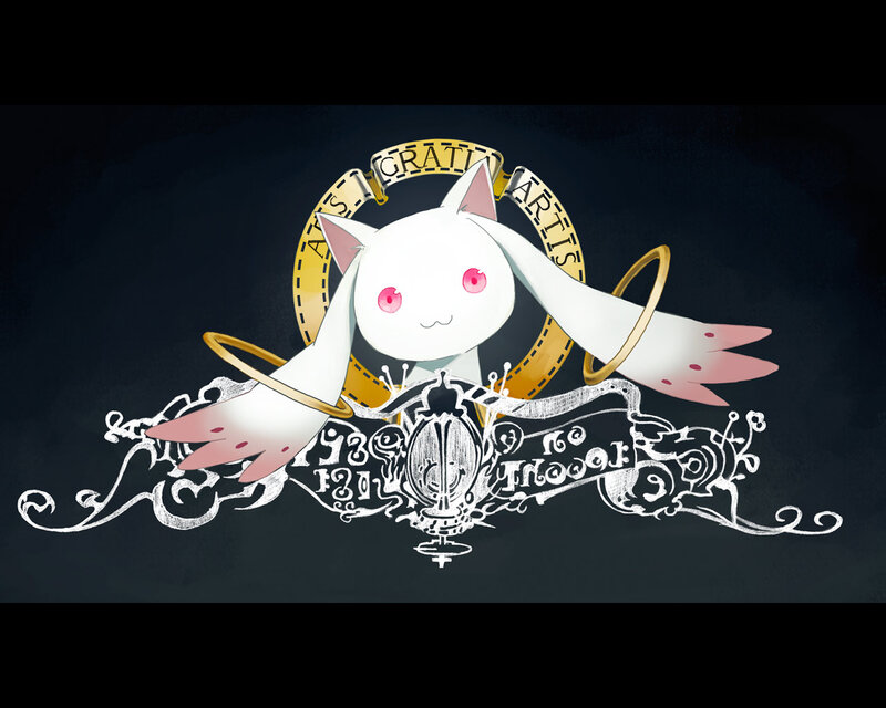 White Cat-like Creature — Serene, Digital Art