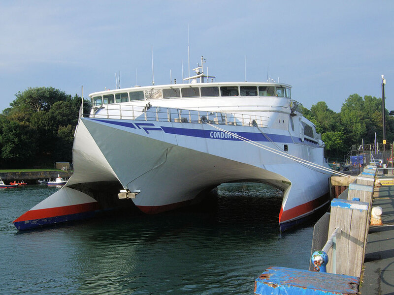 White Catamaran Boat