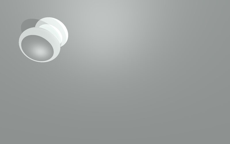 white ceiling light fixture