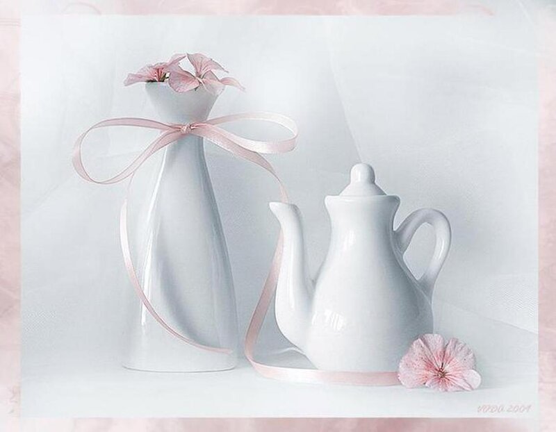 White Ceramic Teapot