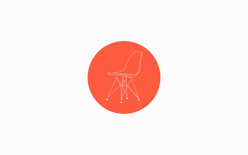 White Chair Outline