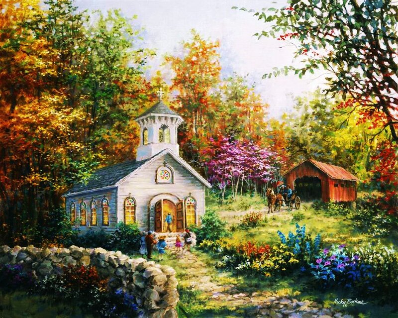 White Chapel in Forest