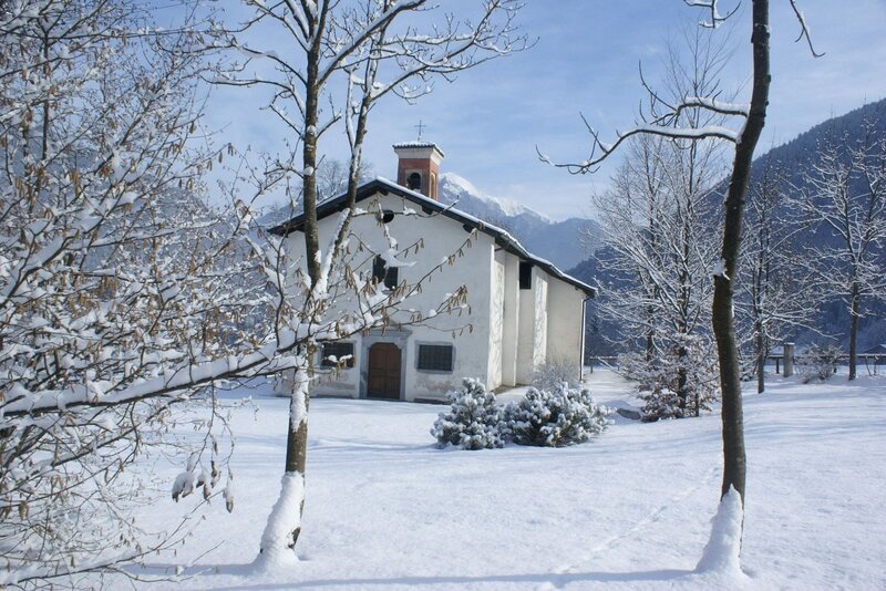 White Chapel in Snow