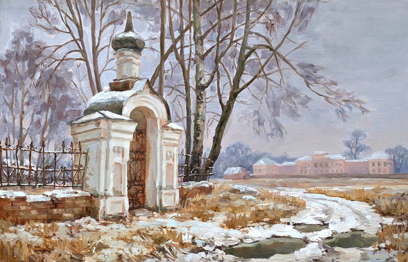 White Chapel in Winter