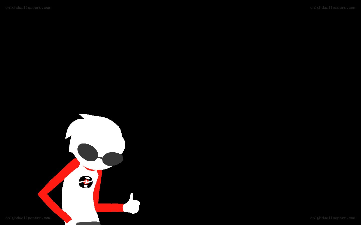 white character with sunglasses