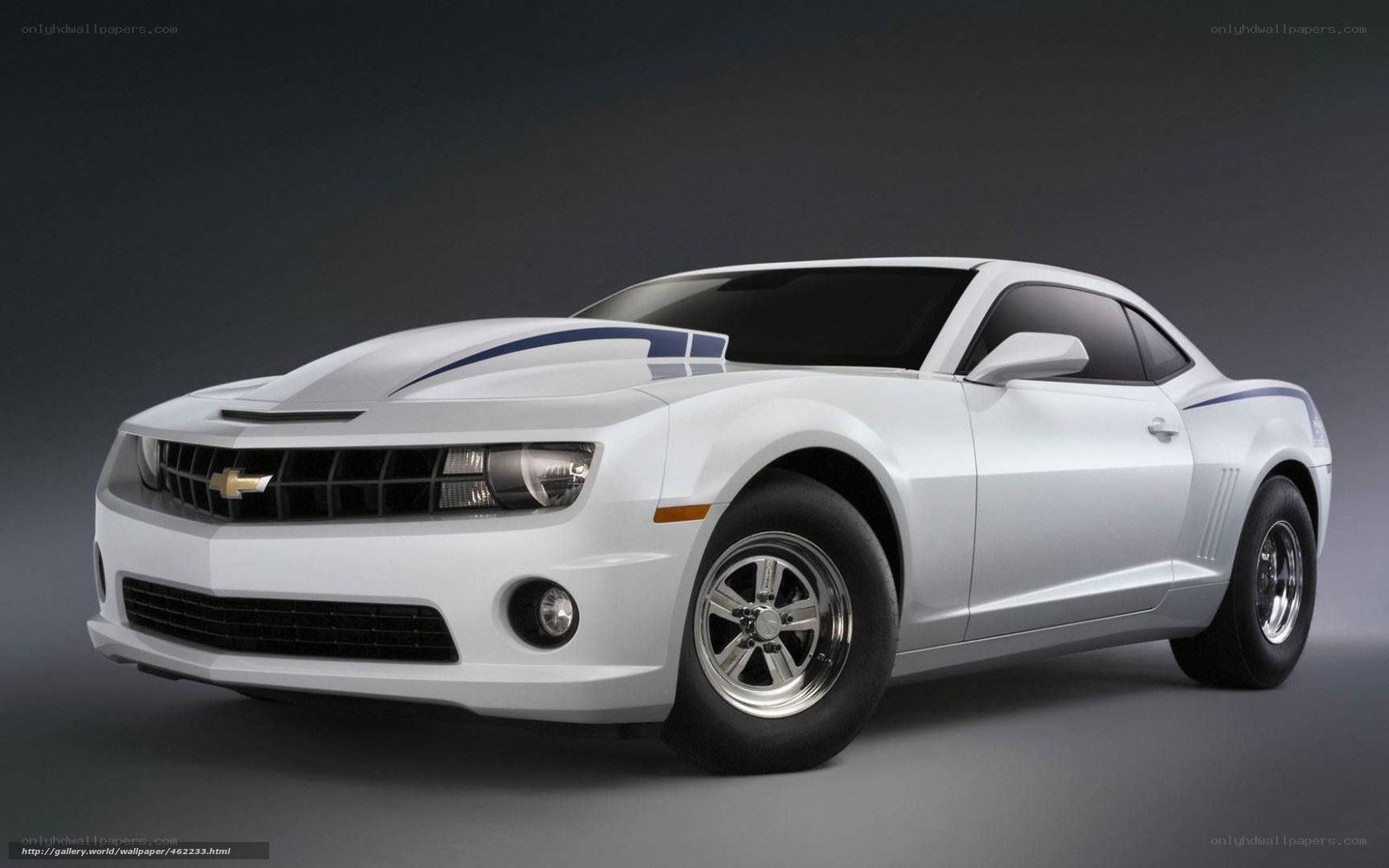white chevrolet camaro car
