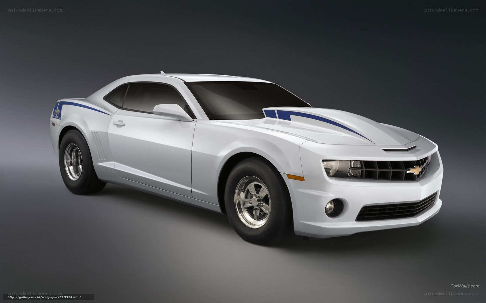 white chevrolet camaro concept