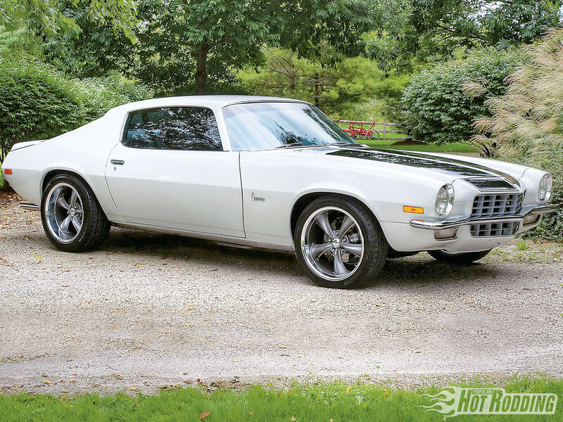 white chevrolet camaro coupe
