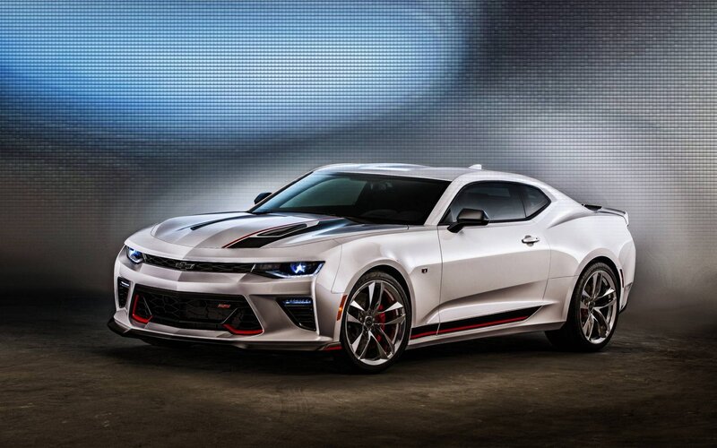 White Chevrolet Camaro — Dramatic, Photograph, Car, Background Screen