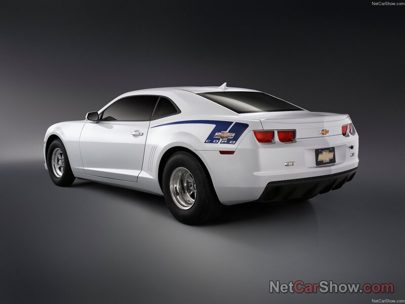 White Chevrolet Camaro — Dramatic, Photograph, Car, Stripes