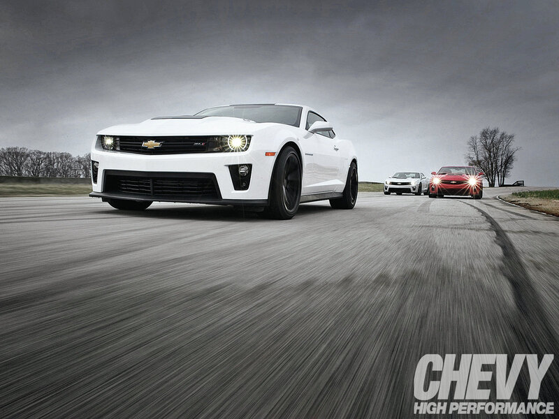 White Chevrolet Camaro — Dramatic, Photograph, Cars