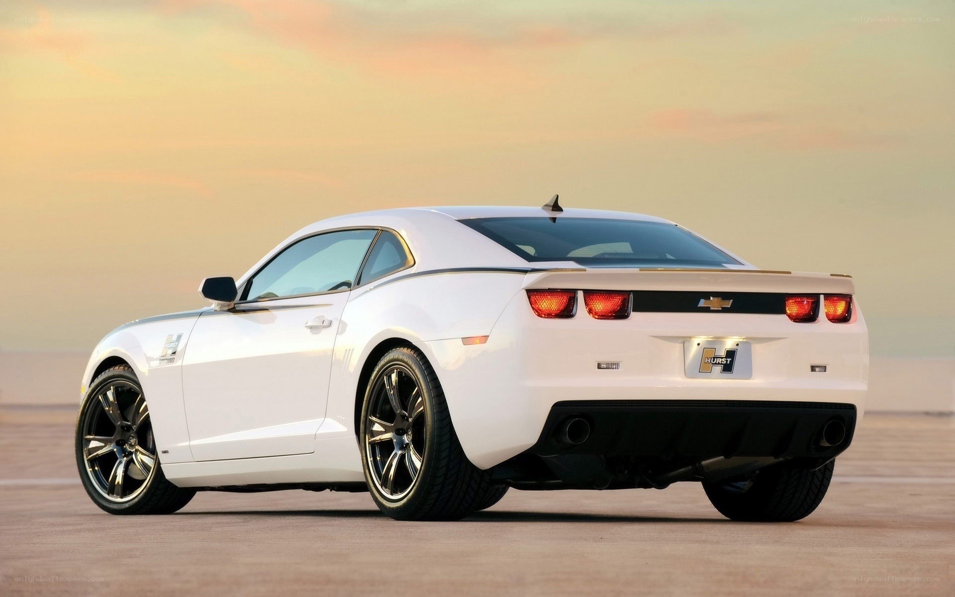 White Chevrolet Camaro Hurst